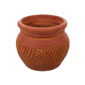 Clay pot round